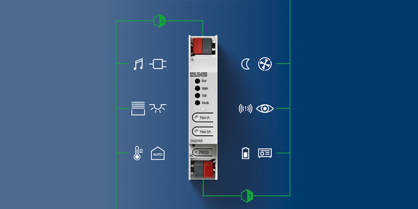 KNX Bereichs- und Linienkoppler bei CR Elektroanlagen in Starnberg